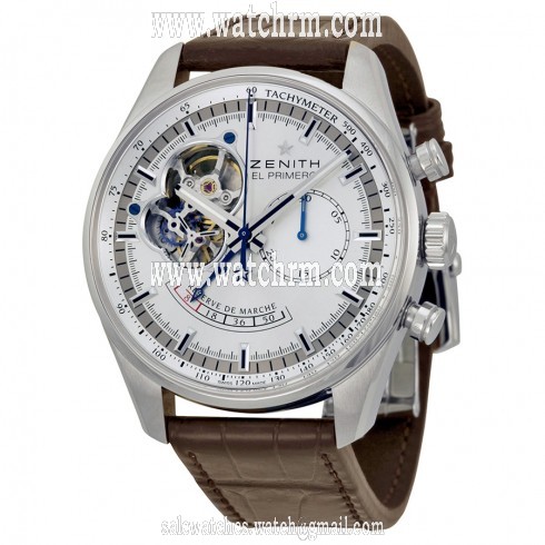 Zenith Chronomaster Open Power Reserve Silver Dial Men's Watch 032080402101C494