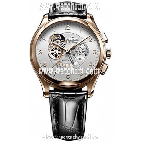 Zenith Class Grande XXT Open 18kt Rose Gold Men's Watch 18.0520.4021-01.C492