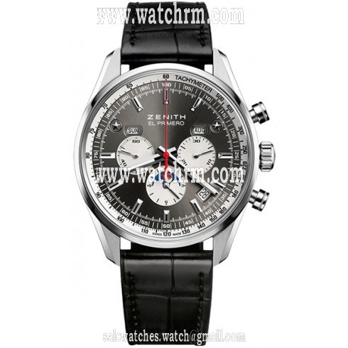 Zenith El Primero 410 Automatic Slate Grey Dial Men's Watch 03.2092.410/91.C496