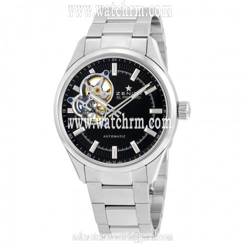 Zenith El Primero Automatic Black Dial Stainless Steel Men's Watch 032170461321M2170
