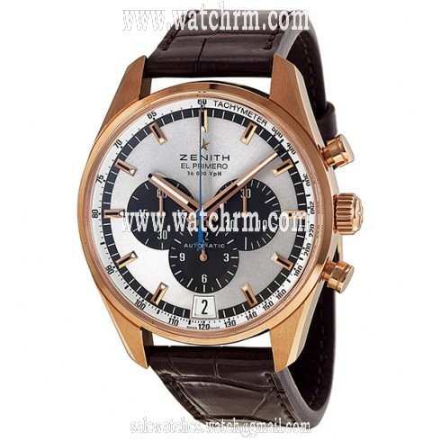 Zenith El Primero Automatic Chronograph 18 kt Rose Gold Men's Watch 18.2040.400/01.C494