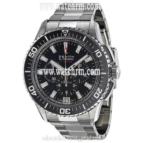 Zenith El Primero Automatic Chronograph Black Dial Men's Watch 03.2060.405/21.M2060