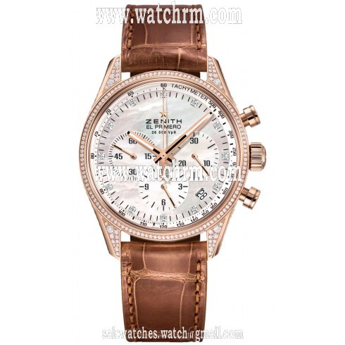 Zenith El Primero Automatic Chronograph Ladies Watch 22.2151.400/81.C709