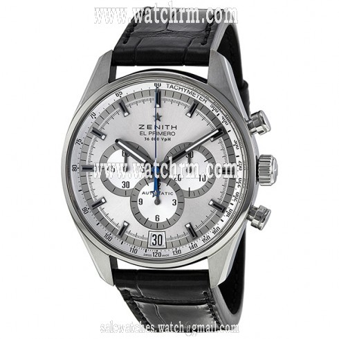 Zenith El Primero Chronograph Automatic Silver Dial Men's Watch 03.2040.400/04.C496