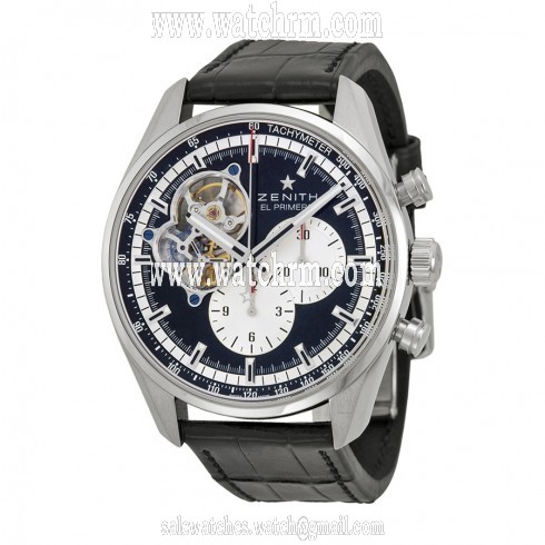 Zenith El Primero Chronomaster 1969 Boutique Edition Black Dial Black Leather Men's Watch 03.2042.4061-21.C496