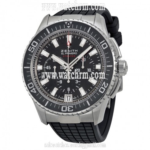 Zenith El Primero Flyback Automatic Black Dial Men's Watch 03.2060.405/21.R515