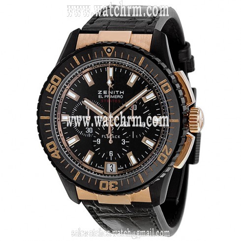 Zenith El Primero Stratos Flyback Chronograph Men's Watch 85206040523C714