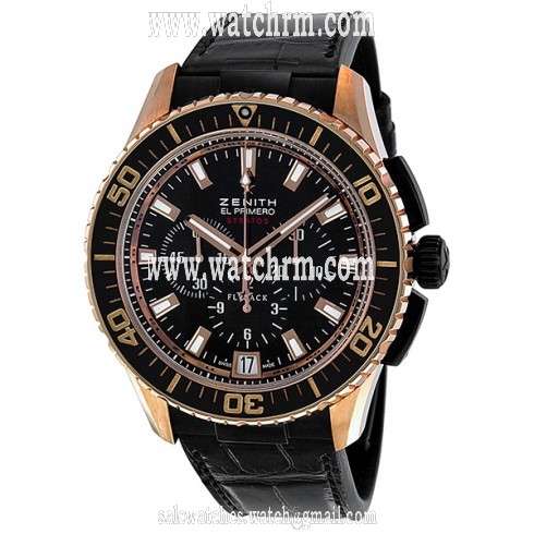 Zenith El Primero Stratos Flyback Chronograph Men's Watch 86206040523C714