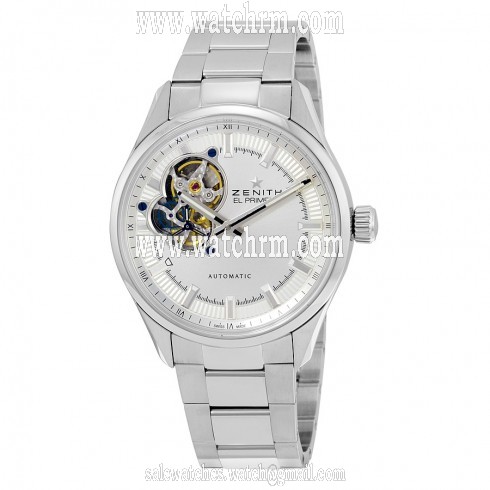 Zenith El Primero Synopsis Silver Dial Stainless Steel Automatic Men's Watch 032170461302M2170