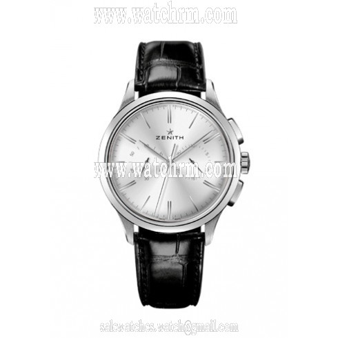 Zenith Elite Silver Dial Chronograph Automatic Men's Watch 032270406901C493