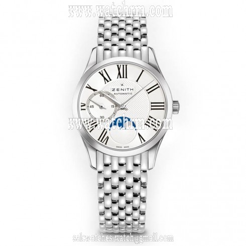 Zenith Elite Ultra Thin Silver Dial Stainless Steel Automatic Men's Watch 03231069202M2310