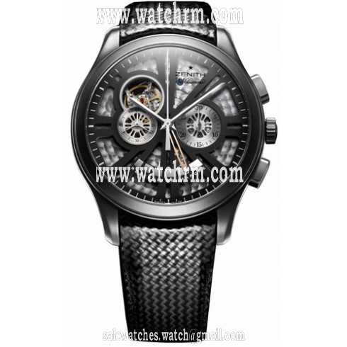 Zenith Grande Class Open Concept Titanium Men's Watch 96.0520.4021/92.C646