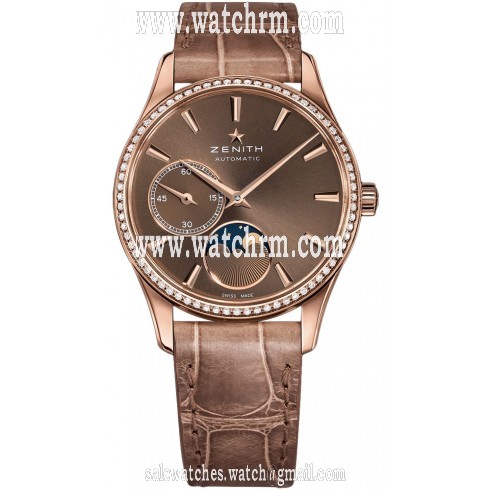 Zenith Heritage Automatic Brown Dial Ladies Watch 22.2310.692/75.C709
