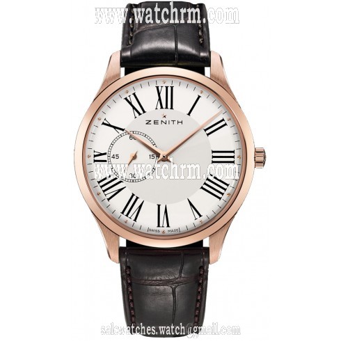 Zenith Heritage Ultra Thin Small Seconds White Dial Brown Leather 18.2010.681/11.C498