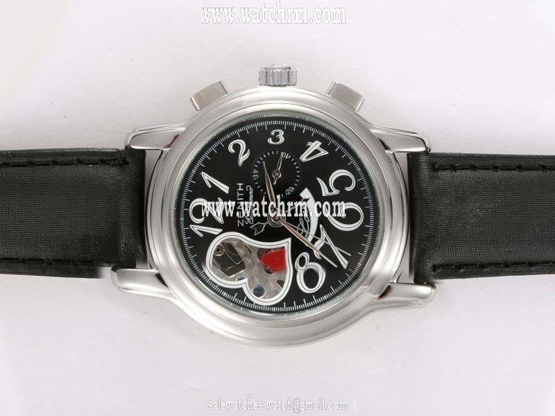 Zenith Star 03.1230.4021/21.C545 40mm Womens Black Crocodile Leather Strap Watch